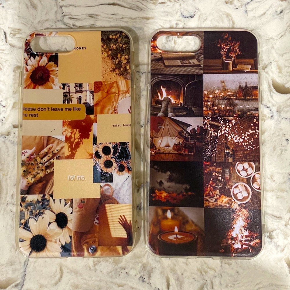 18 phone cases all together and 4 AirPods cases